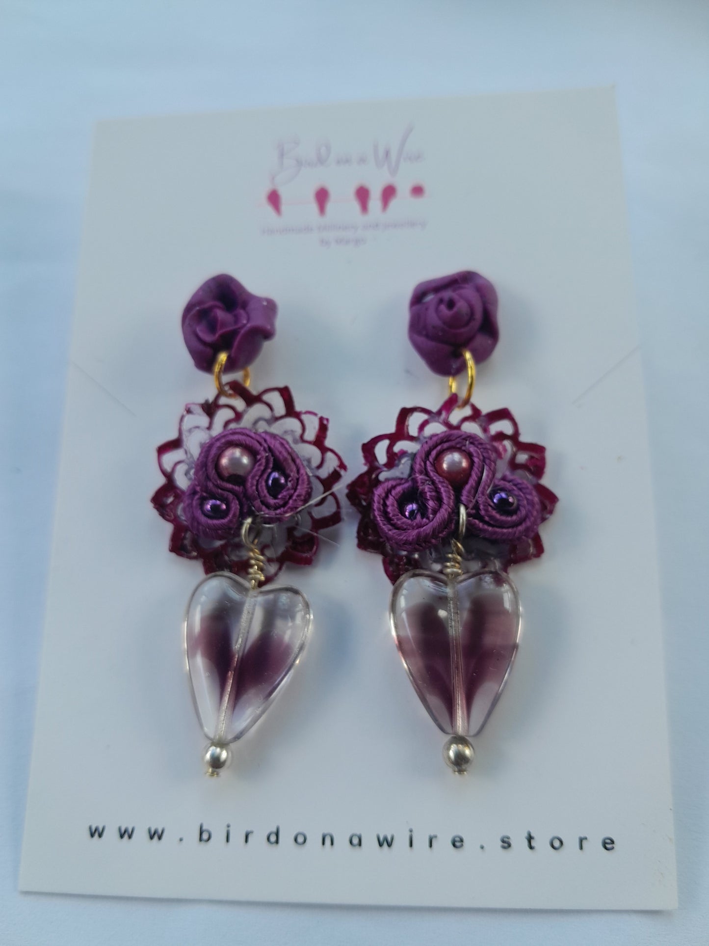 Purple Haze earrings