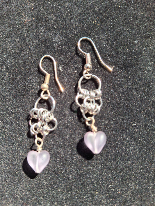 Unchained heart earrings